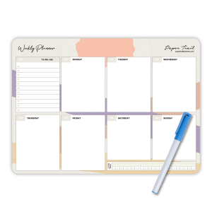 <b>Bohemian </b><br>Weekly Magnetic Planner