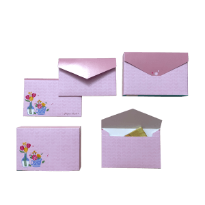 Flower Vase 
Mini Money Envelopes