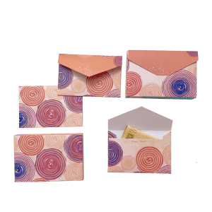 Spiral Swirls 
Mini Money Envelopes