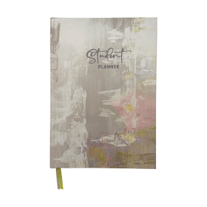 <b>Abstract Strokes </b><br>Student Planner - Undated