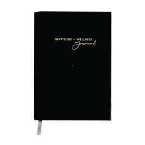 <b>Black </b><br>Gratitude + Wellness Journal
